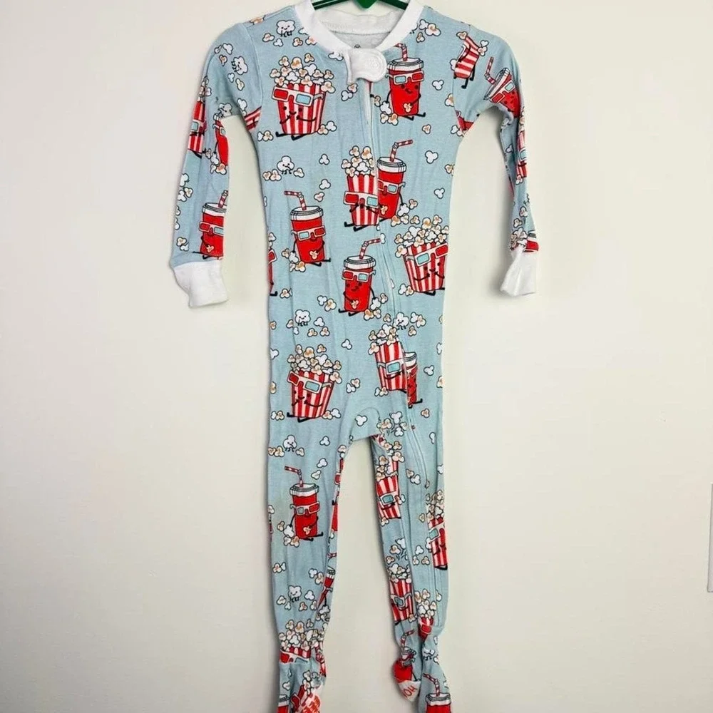 The Honest Baby Pajamas Popcorn Design 18 Month